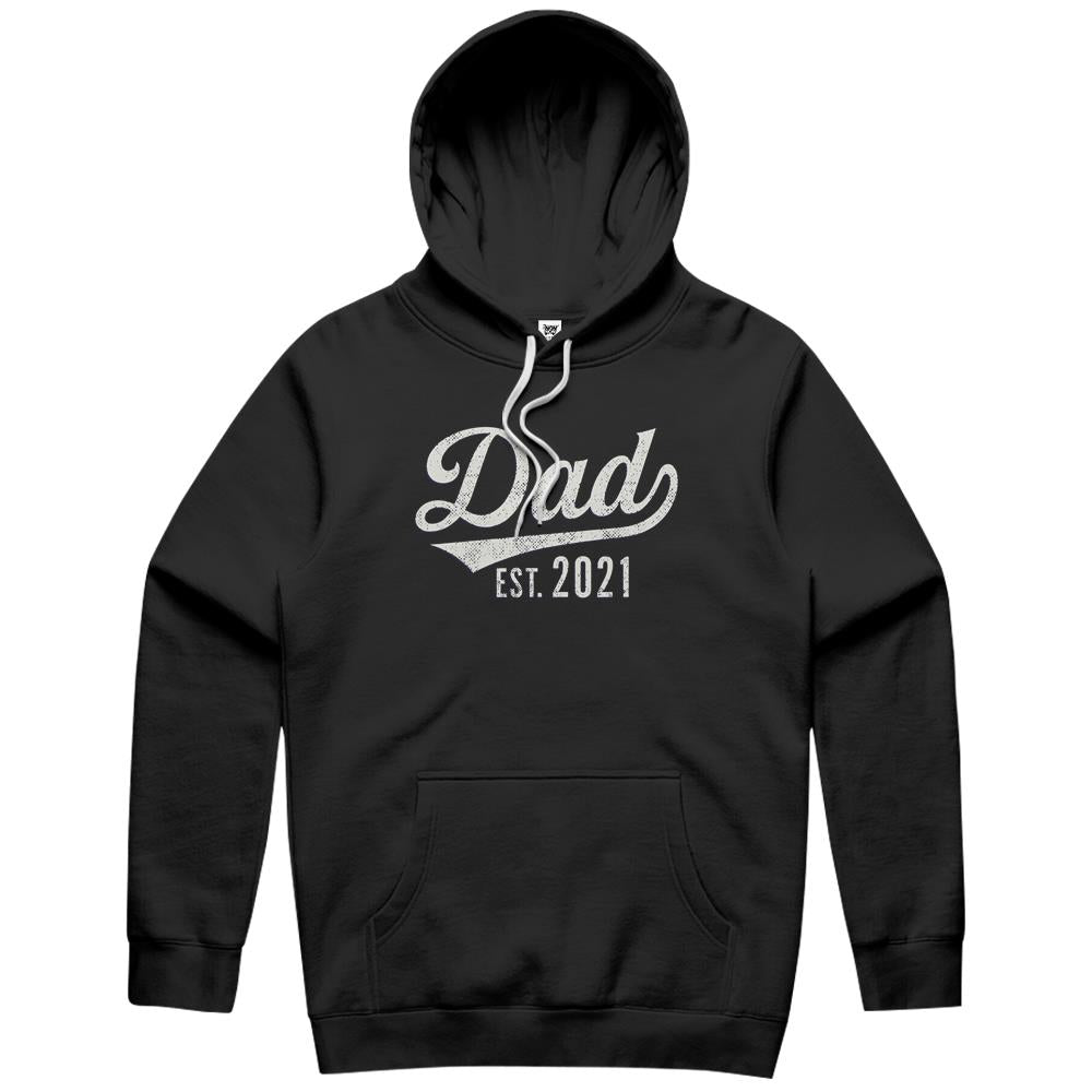 Vintage Mens Tee For Dad Est. 2021 Retro Sporty With Baseball Logo Style Father’s Day Daddy Choice Hoodie