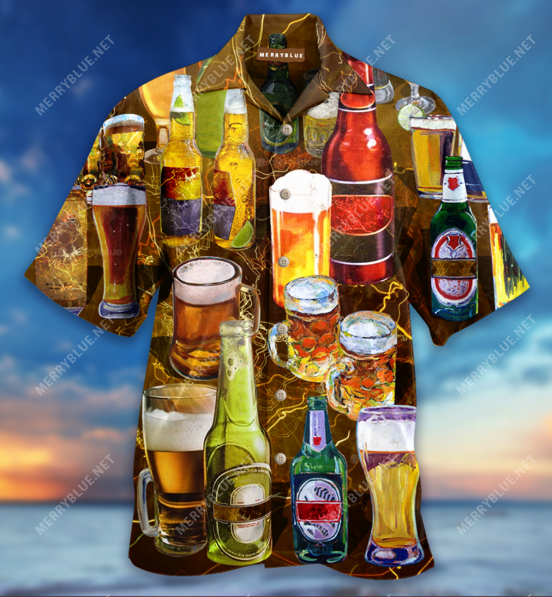 There Is No Such Thing As Too Early To Drink Unisex Hawaiian Shirt