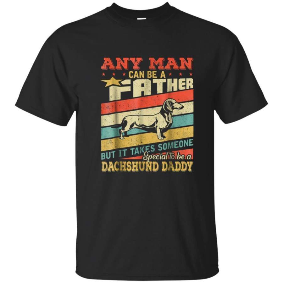 AGR Dachshund Daddy Shirt Fathers Day Gifts For Dog Lovers Jaq T-shirt