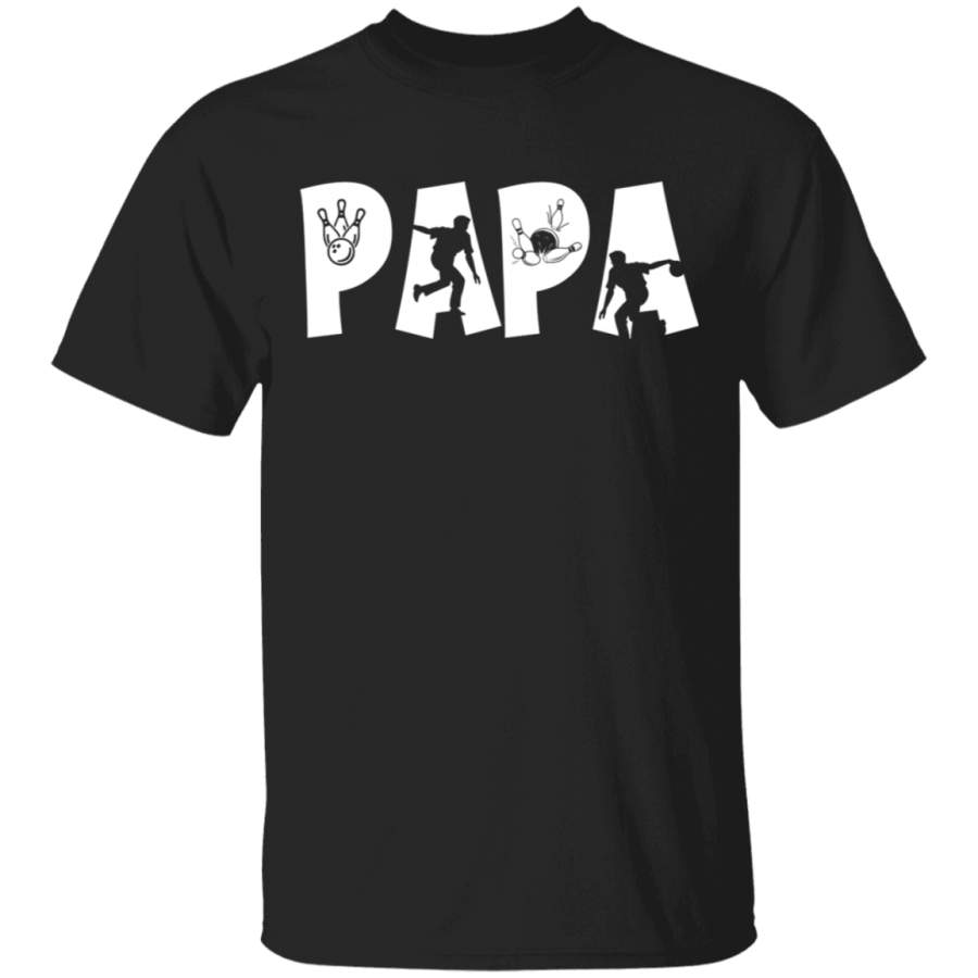 Bowling Papa Father’s Day Tshirt