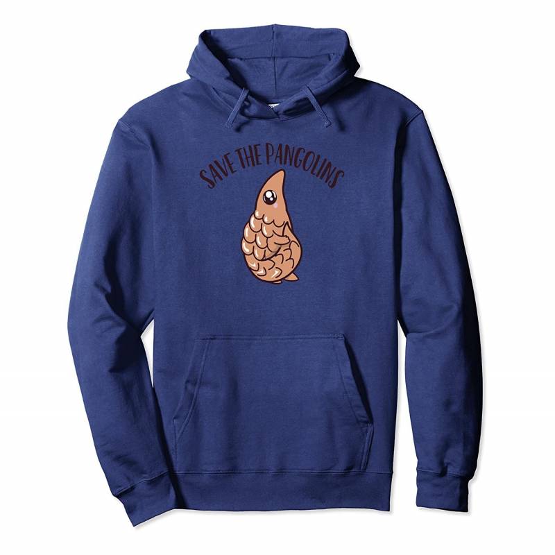 Save The Pangolins Anteater Animal Lover Pangolin Awareness Pullover Hoodie