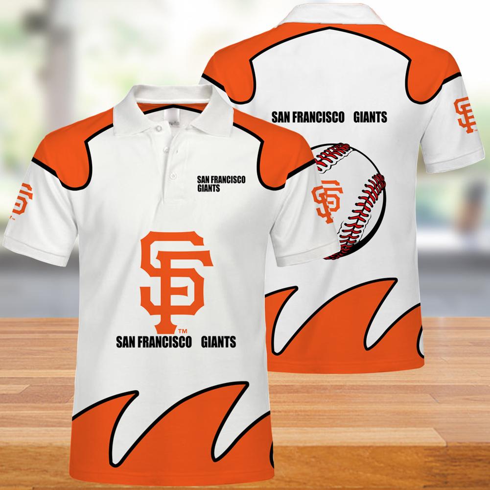 San Francisco Giants Button Up Polo Shirt