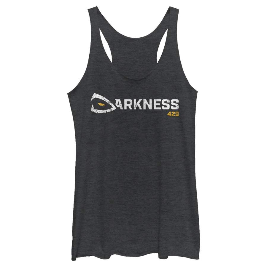 Darkness429 Women’s Spray Tag Banner  Racerback Tank