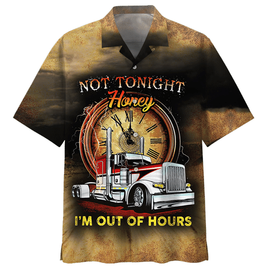 Trucker Not Tonight Honey Hawaiian Shirt | Unisex | Adult | Hw7199