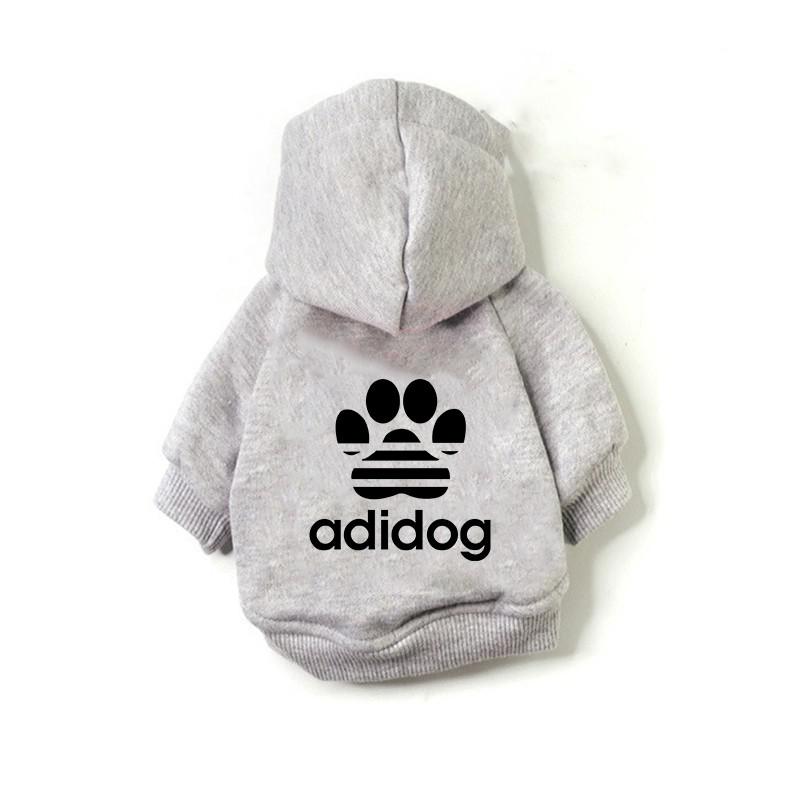 Winter pet dog clothes letter dog Hoodie design Cool dog Pullover for puppy warm cotton Small Medium Dogs Chihuahua Dog Coats alx