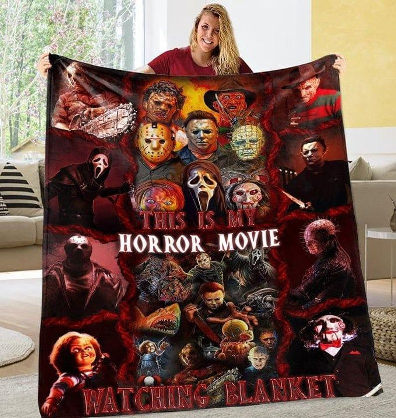 This Is My Horror Movie Halloween Blanket