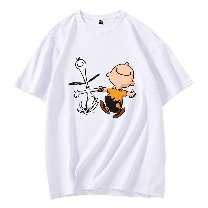 Snoopy & C.Brown Tee | Cotton