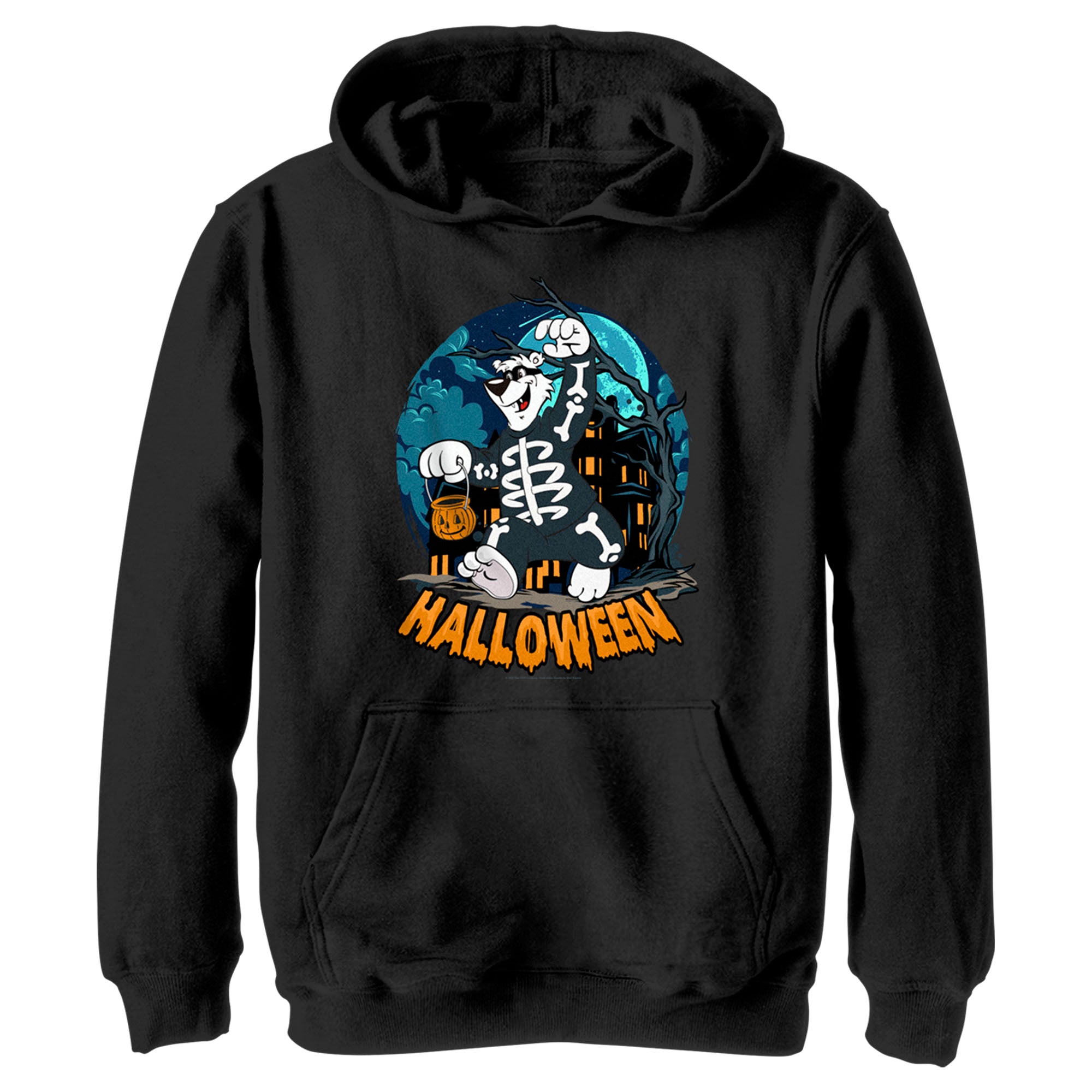 Boy’S Icee Bear Halloween Scare Pull Over Hoodie