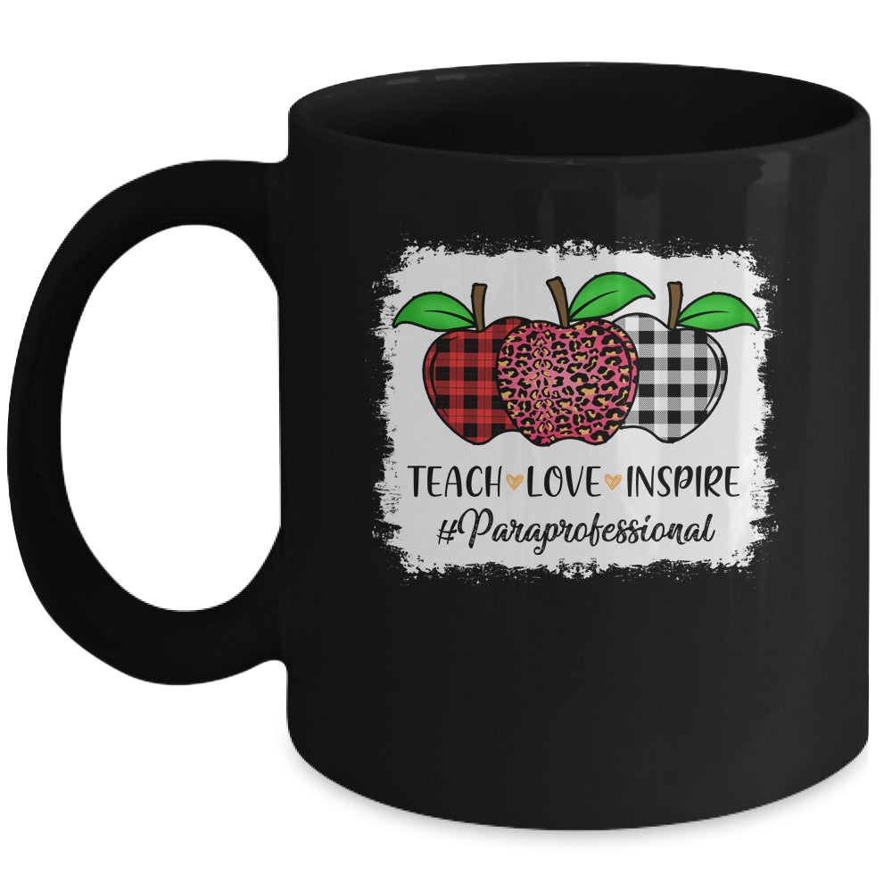 Back To School Para Paraprofessional Teacher Leopard Mug