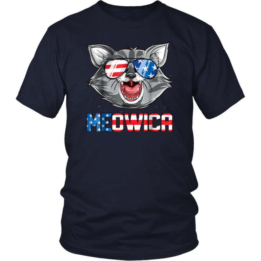 Meowica 4th of July Gifts T Shirt