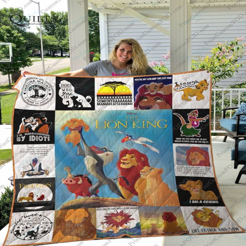 The Lion King T Shirt Quilt