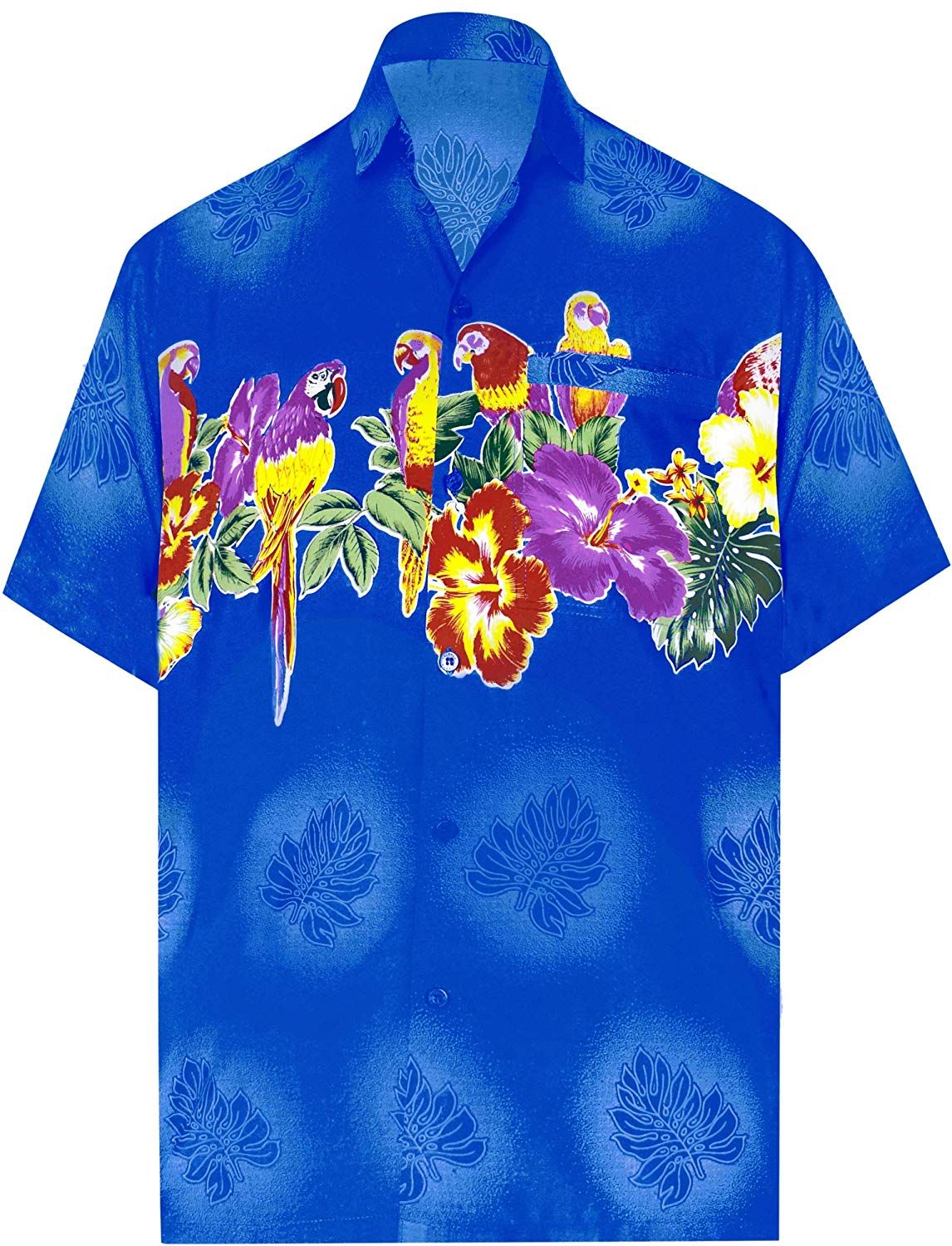 Parrot Blue Awesome Design Hawaii Shirt Ha25029