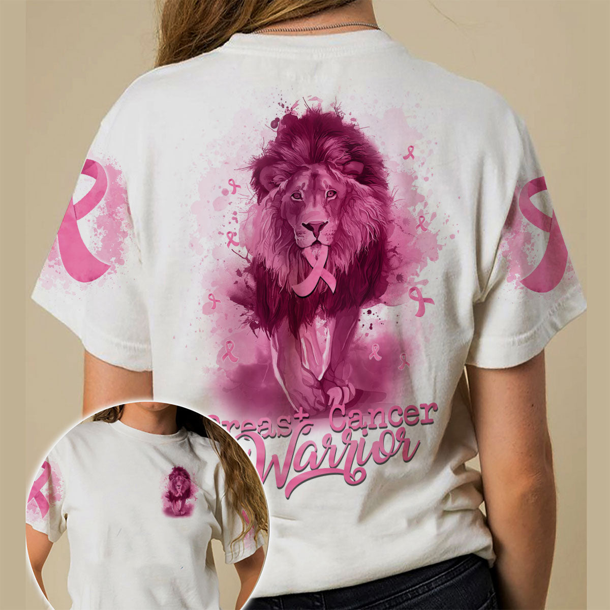 Breast Cancer Warrior Lion All Over Print – Tltm1109213Ki