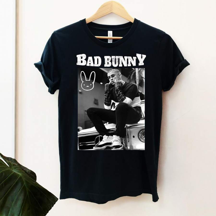 Bad Bunny Conejo Malo Reggaeton T-Shirt S-3XL