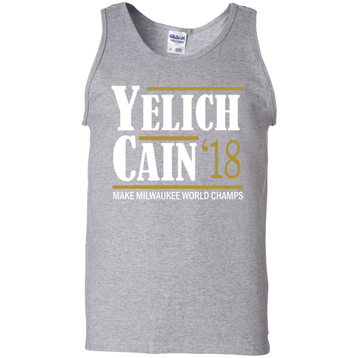 Christian Yelich Shirt Lorenzo Cain Milwaukee Brewers Baseball Men’S Tank Top