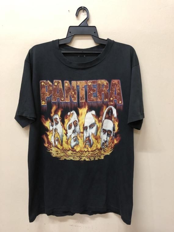 Vintage 90S Pantera Born Again Mudhoney Metallica Smashing Pumpkins Alice In Chains Melvins Sonic Rhcp Nine Inch Nails Ratm Shirt