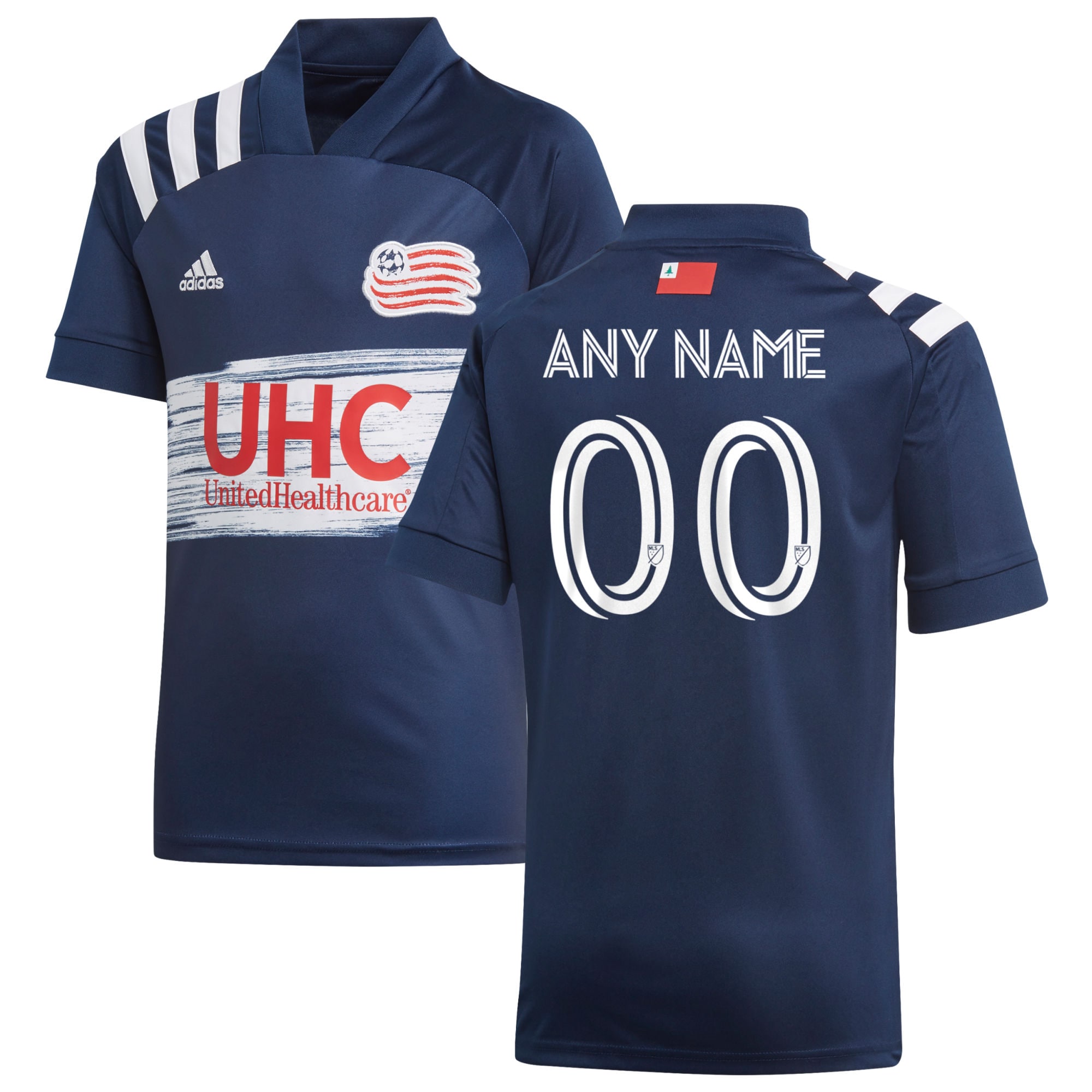 New England Revolution Youth 2020 The Original Custom Replica Jersey – Navy