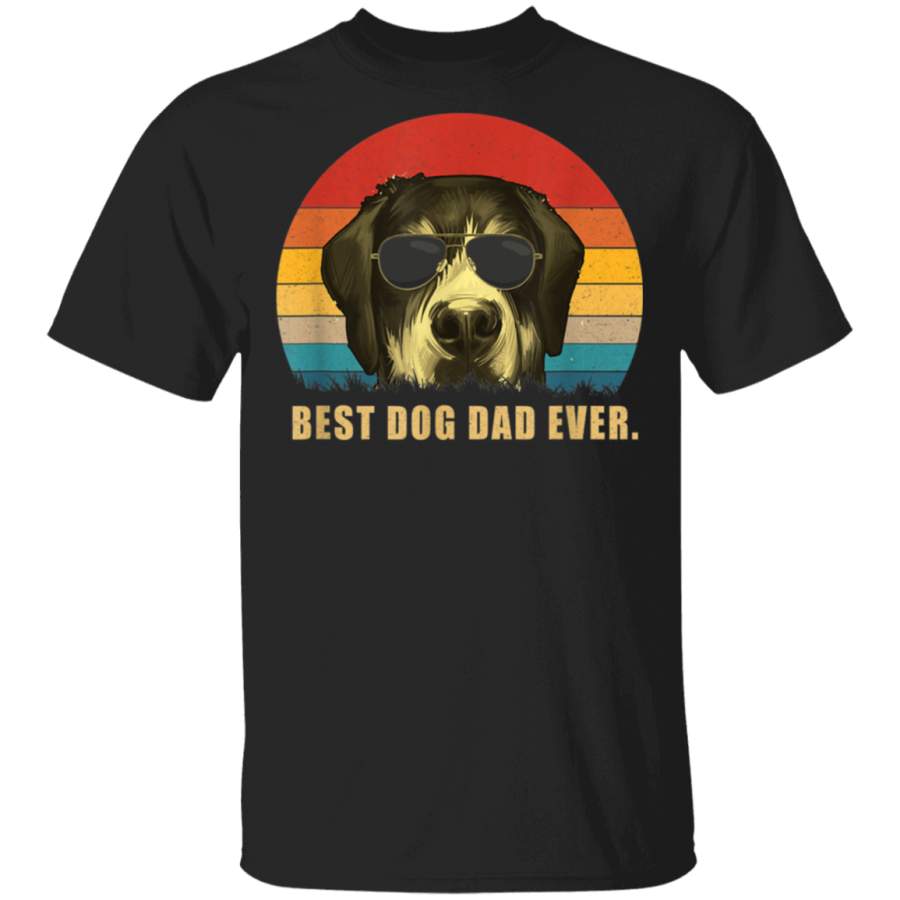 Vintage Best Dog Dad Ever T shirt Greater Swiss Mountain Dog TShirt