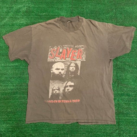 Vintage Slayer Mexican Tour Shirt