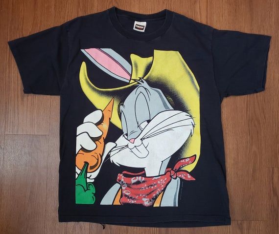 1993 Cowboy Bugs Bunny Warner Bro s Tee