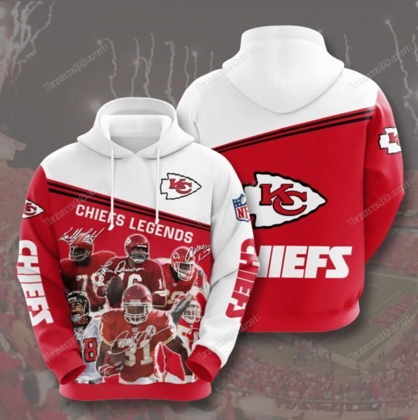 Kansas City Chiefs 3D Hoodie 3015