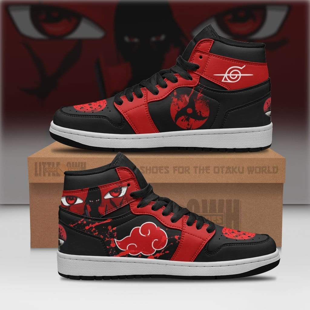 Akatsuki Shoes Sharingan Naruto Anime Jd Sneakers