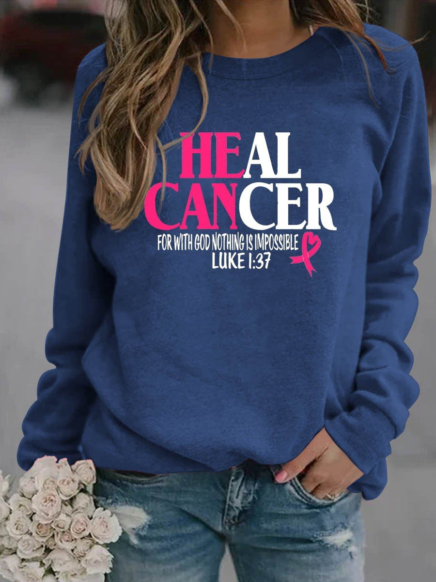 Women’S Heal Cancer Sweatshirt