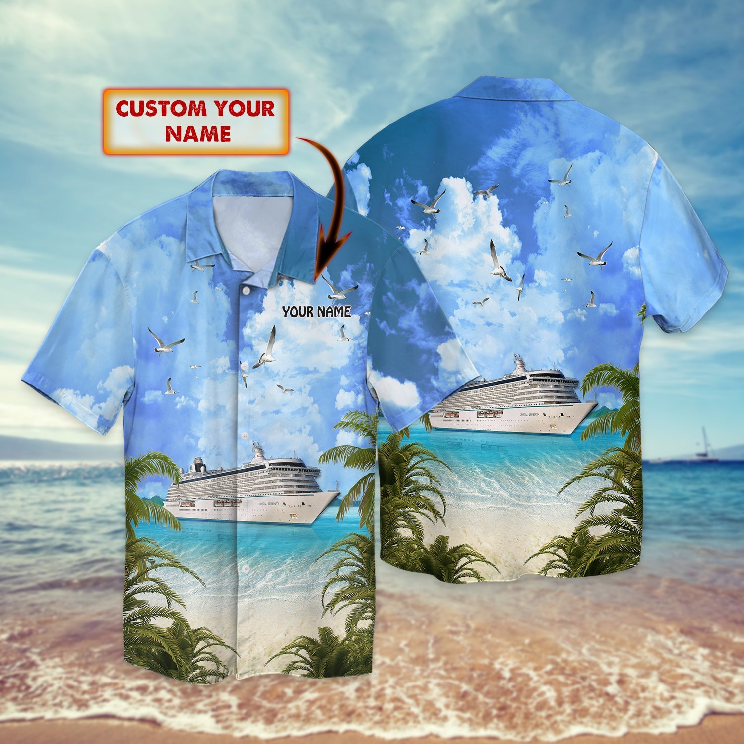 Cruise Personalized Name Hawaii Shirt 40 Htl Ha110981