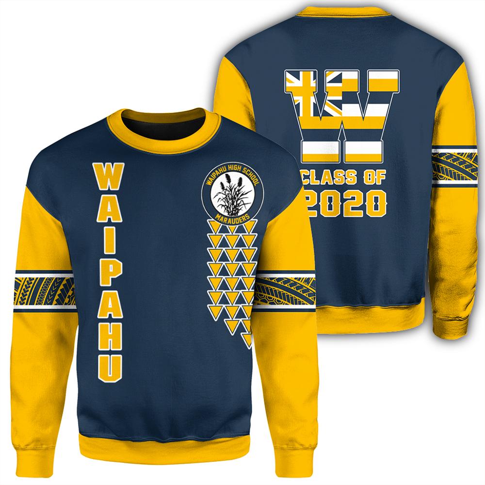 (Personalized) Alohawaii – Waipahu High Custom Your Class Sweatshirt – AH J0