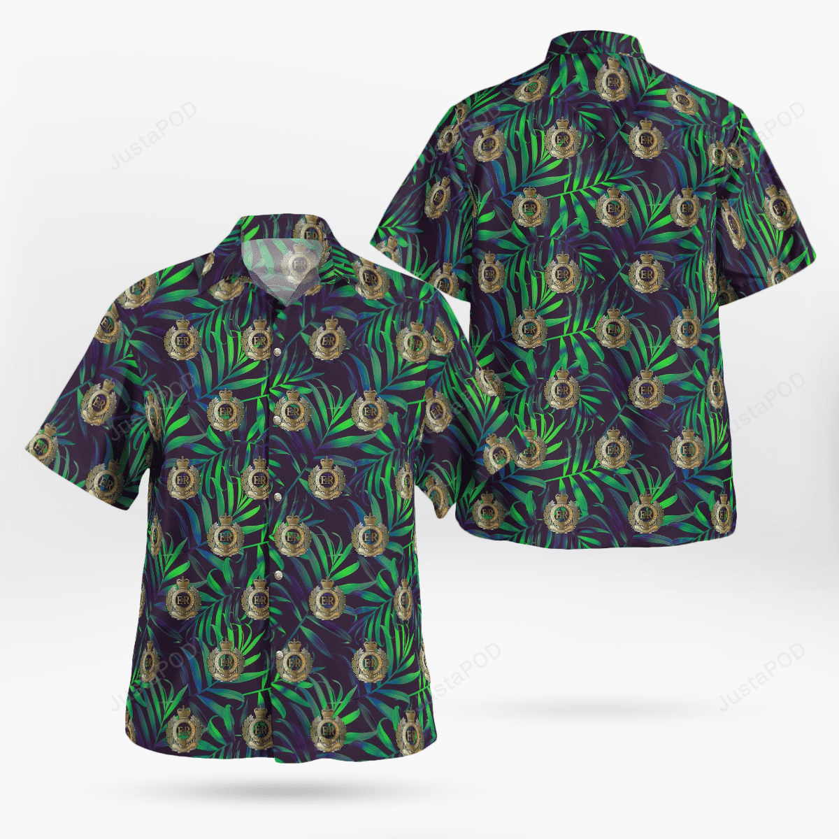 British Army Royal Engineers Hawaii Shirt Ha107418