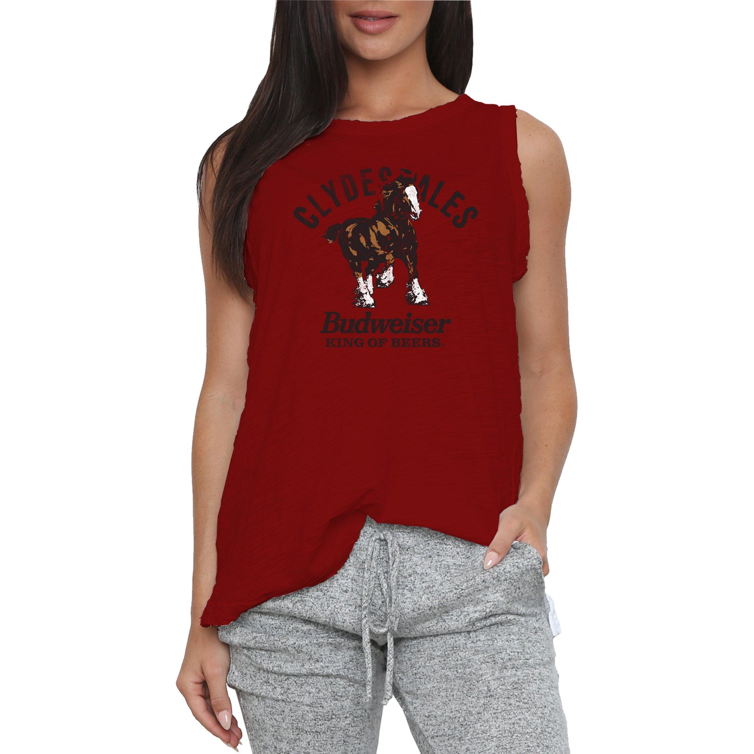 Budweiser Ladies Clydesdale Tank T-Shirt