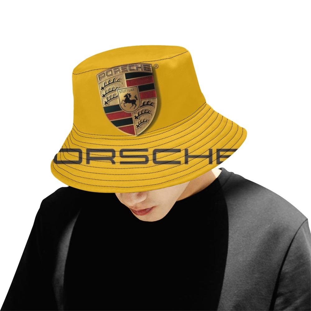 Porsche All Over Print Bucket Hat For Men