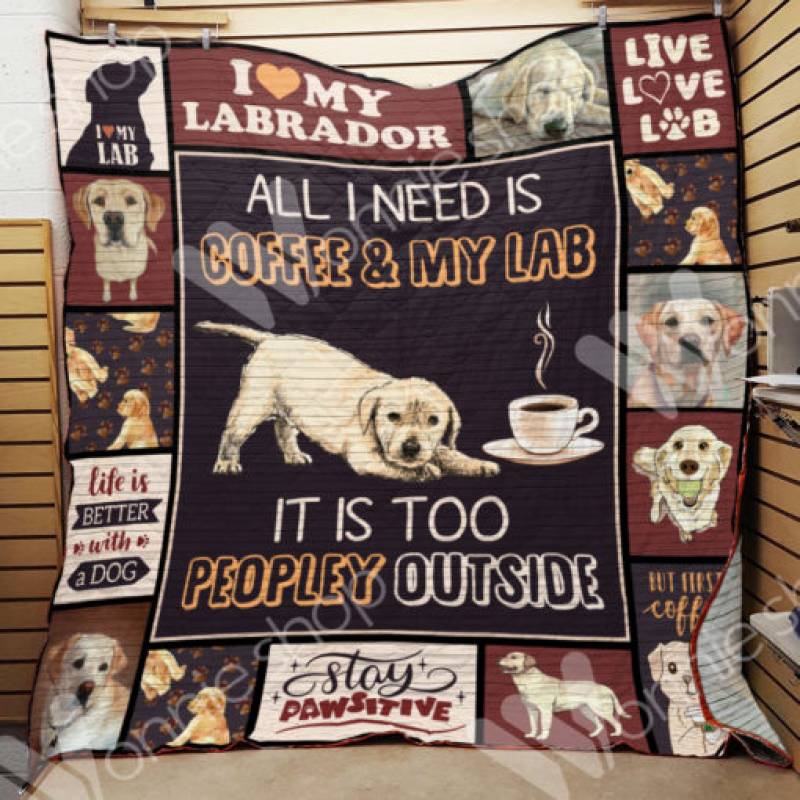 Labrador Retriever Dog Blanket DCB0303 95O35