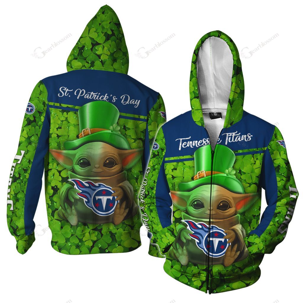 Tennessee Titans Grogu St. Patrick’s Day Shirt M6HTN0807