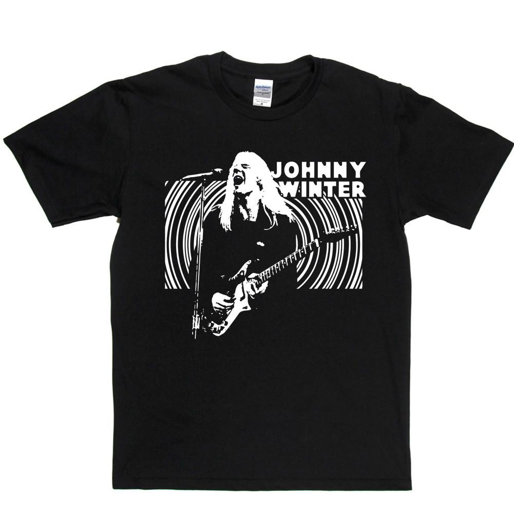 Johnny Winter Backlit T Shirt