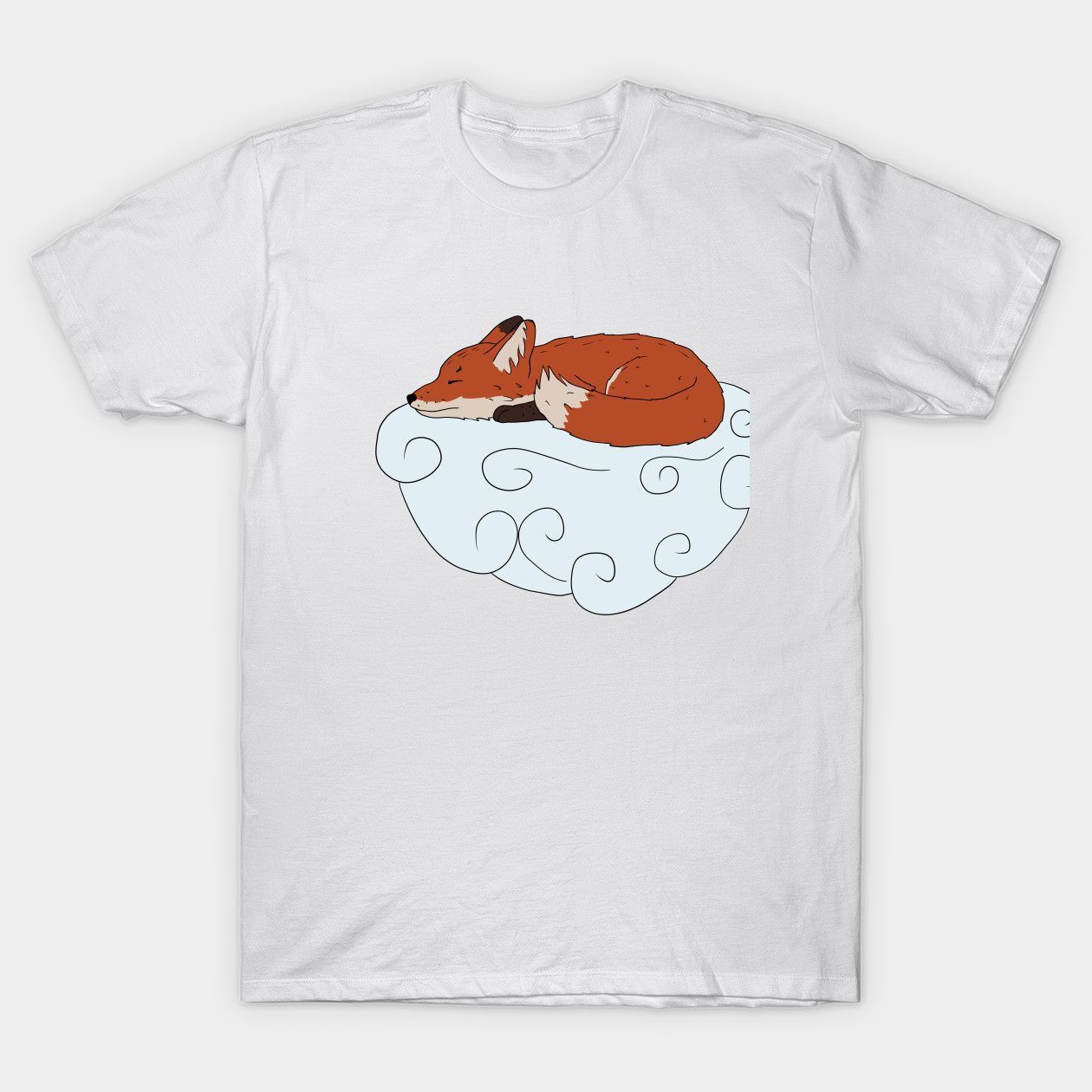 Sleeping Fox On The Cloud Fox Classic Shirt