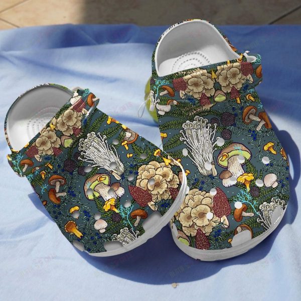 Mushroom Adults Kids Clogs Clogband Clog Shoes For Men Women Ht