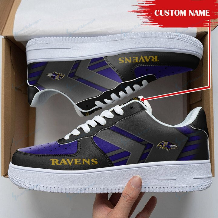 Baltimore Ravens Personalized Af1 Shoes 315