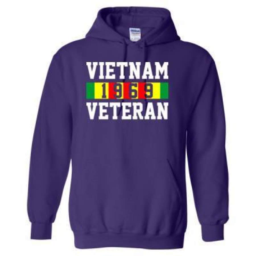 AGR Vietnam 1969 Veteran – Heavy Blend™ Hooded Sweatshirt