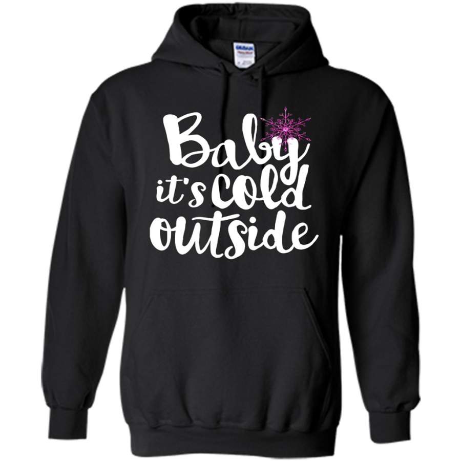 Christmas, Xmas, Baby it’s Cold Outside W – Gildan Heavy Blend Hoodie