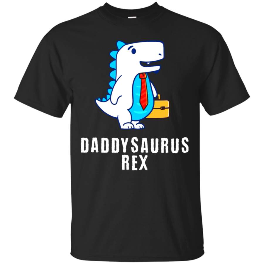 AGR Daddysaurus Rex Papasaurus Funny Dinosaur T-Shirt