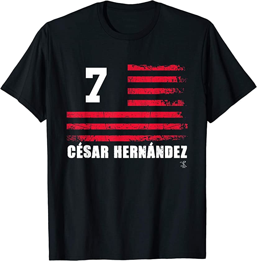 Cesar Hernandez Vintage Flag Gameday T-Shirt