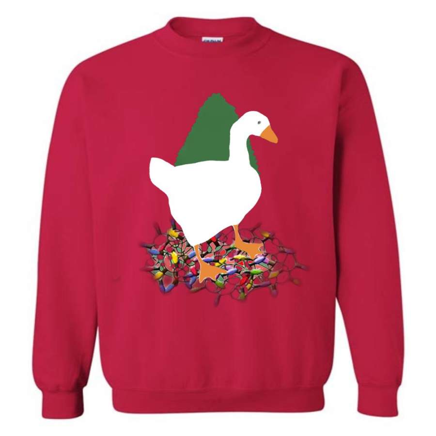 Ugly Christmas Goose Sweatshirt