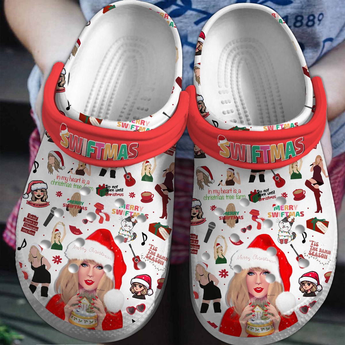 Taylor Swift Music Crocs Crocband Clogs Shoes Comfortable For Men Women and Kids 2