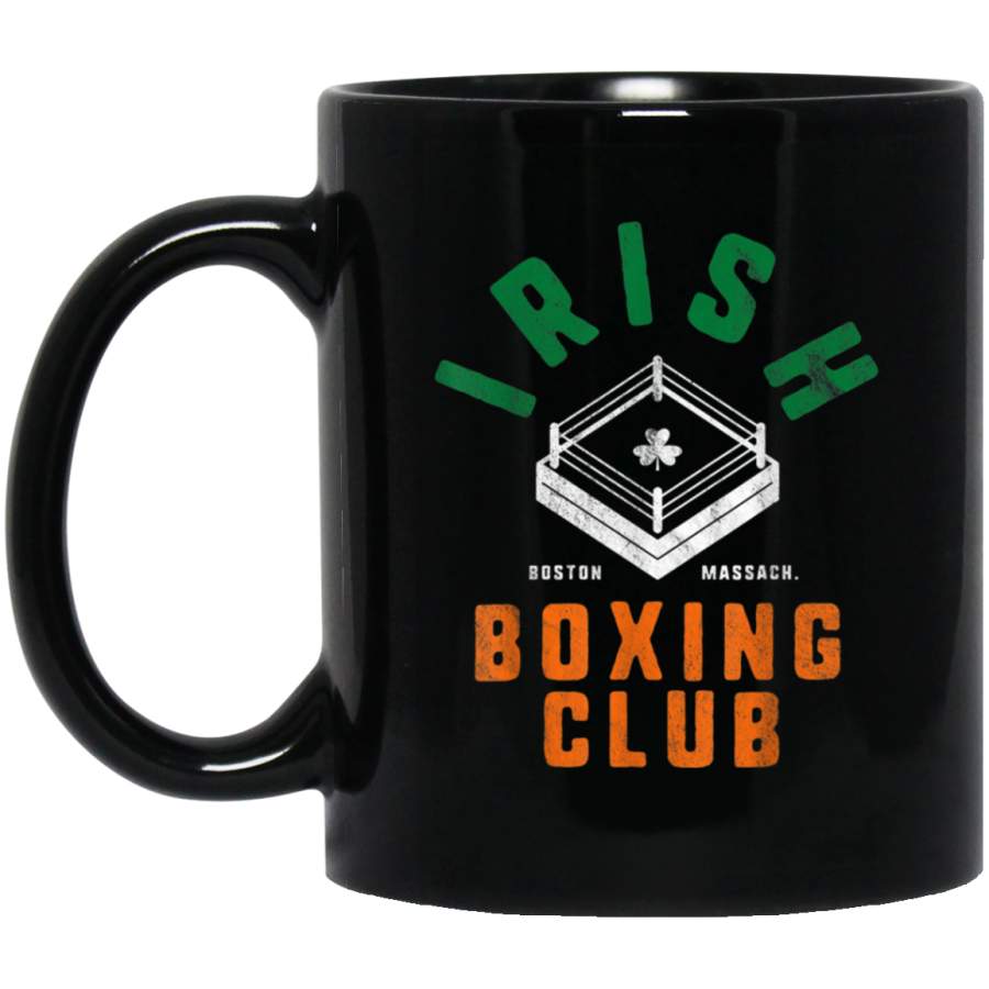 Irish Boxing Club Vintage Distressed Graphic for a Boxer Mug