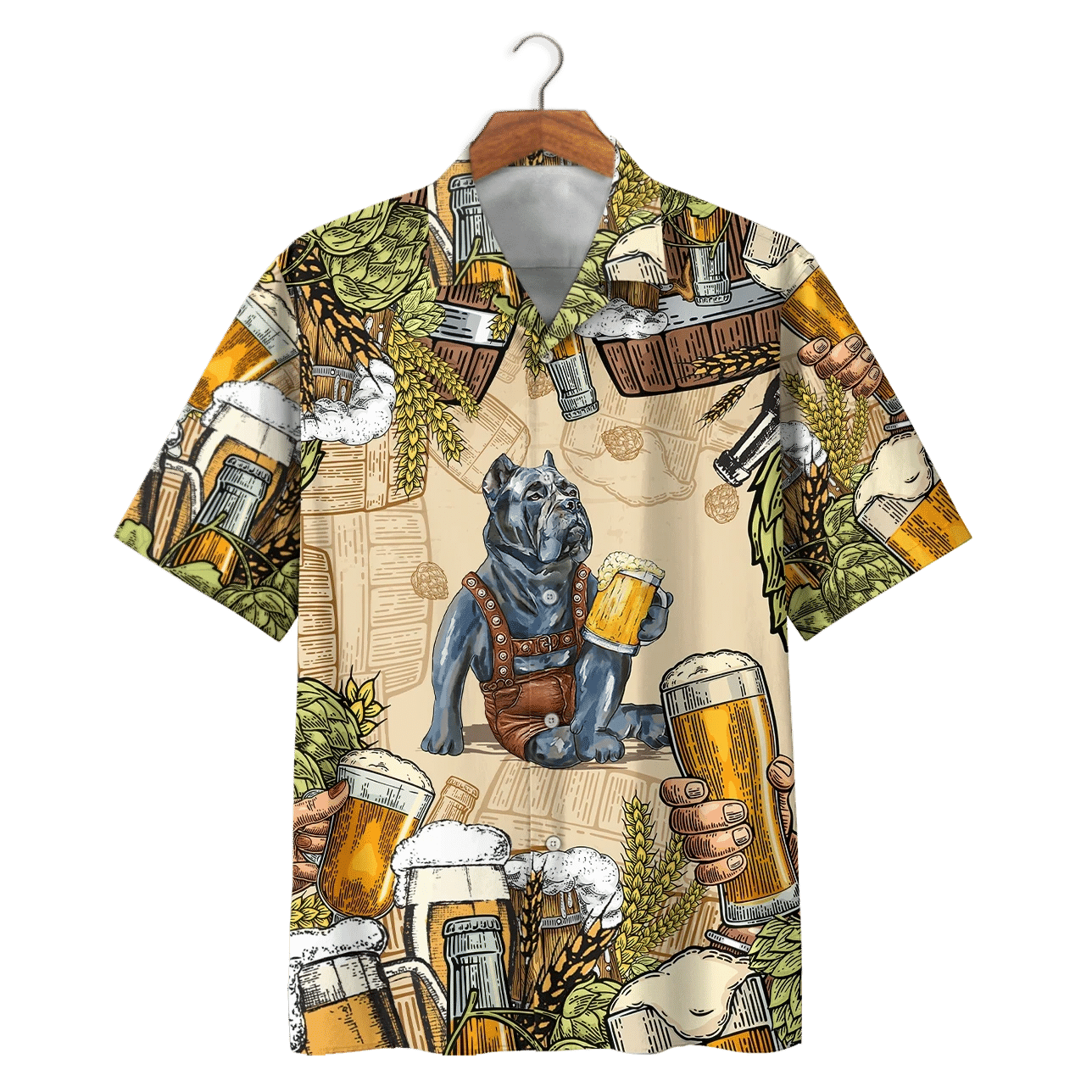 Pitbull Beer Hawaii Shirt Unisex Adult Ha111798