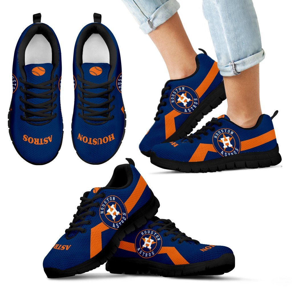 Houston Astros Line Logo Sneakers