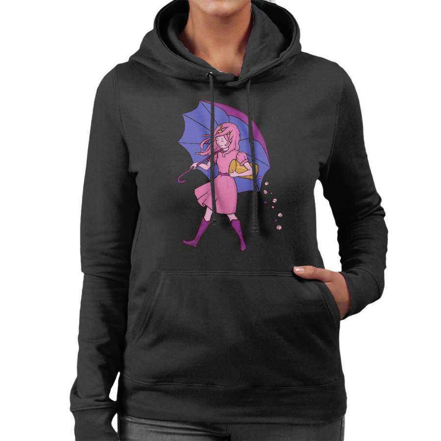 Adventure Time Princess Bubblegum Candy Girl Women’s Hooded Sweatshirt