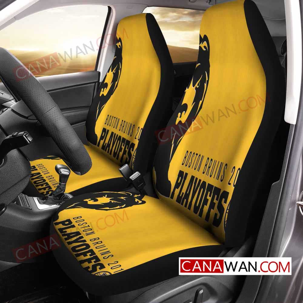 Boston Bruins Style047 3D Customized Personalized Car Seat Cover