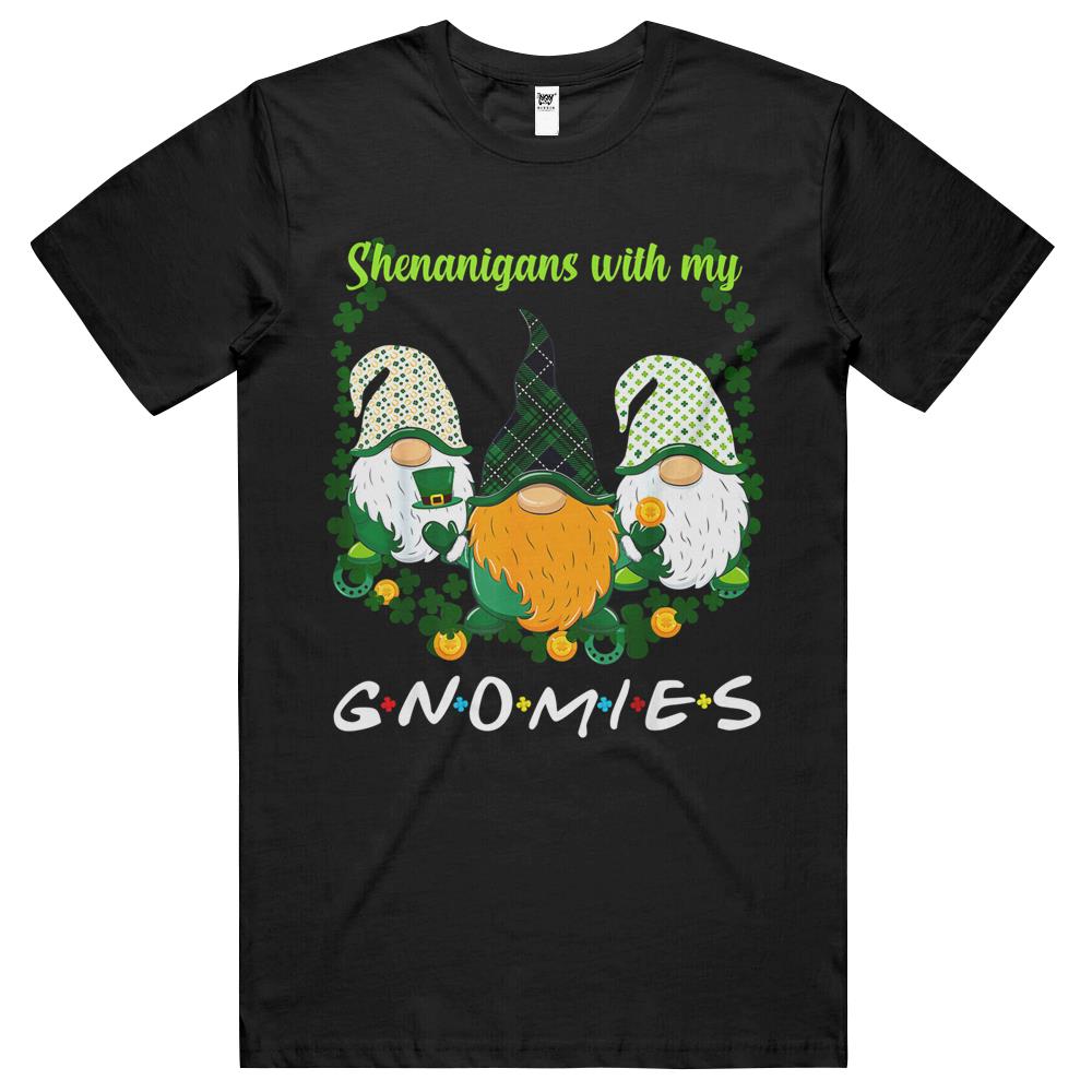 St Patrick’S Day Shenanigans Gnomies Gnome Shamrock Irish T Shirts